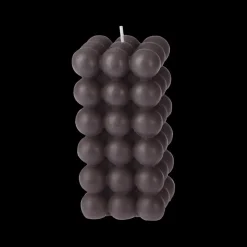 Kaars BALLS Bolletjesvorm Hoog Antraciet