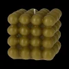 Kaars BALLS Bolletjesvorm XL Olijfgroen