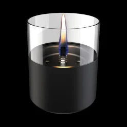 Kaars LILLY Glas Zwart