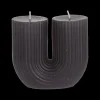 Kaars NOVELTY Antraciet