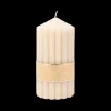Kaars RIBBLE 14 Beige