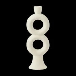 Kaarshouder SIMI Rond Steen Wit L