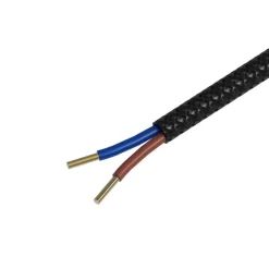 Kabel Stof 60W 1,5m Zwart