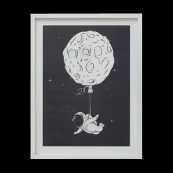 Kader IN SPACE Astronaut Blauw/Wit