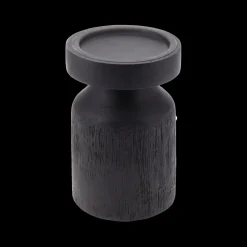 Kandelaar ROELOM Mango Zwart M