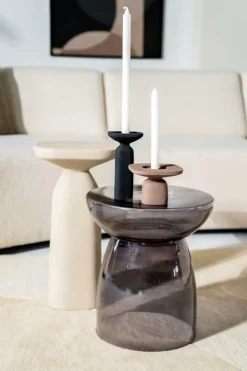 Kandelaar SQUER Alu Bruin S