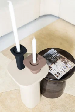 Kandelaar SQUER Alu Bruin S