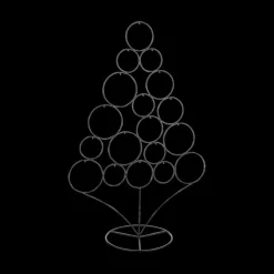 Kerstboom MORIA Met. Zwart