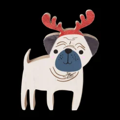 Kersthond BARNEY Hout Ass.