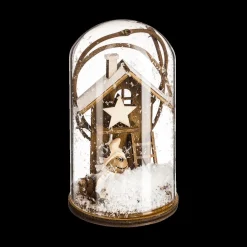 Kerststolp X-MAS Beige Nat. Ass.