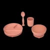 Kindereetset SMIKKEL Sil. Terracotta