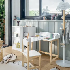 Kinderkapstok CLOUD Staand Hout Wit