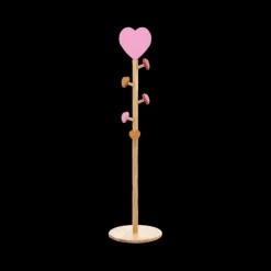 Kinderkapstok COEUR Hart Roze