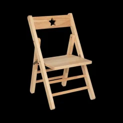Kinderstoel STARLY Plooibaar Hout Nat.