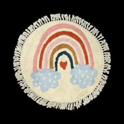 Kindertapijt RAINBOW Rond Regenboog
