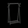 Kledingrek MERTY Met. Zwart