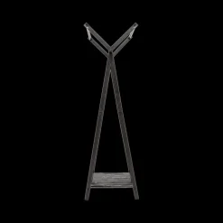 Kledingrek MERTY Met. Zwart