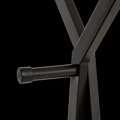 Kledingrek MERTY Met. Zwart