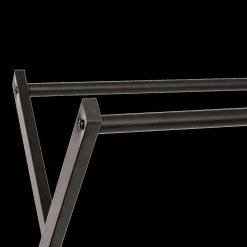 Kledingrek MERTY Met. Zwart