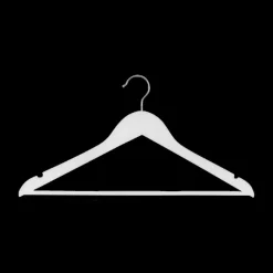 Kleerhanger Set van 5 ROVI Hout wit