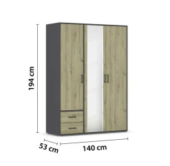 Kleerkast EDVIN B140