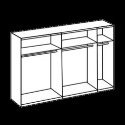 Kleerkast GERONA Artisan Eik B250