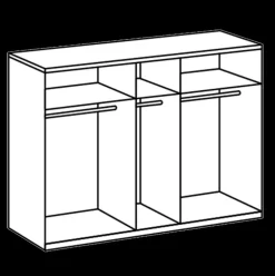 Kleerkast GERONA Artisan Eik B250