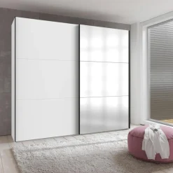 Kleerkast MENDOZA Wit B250