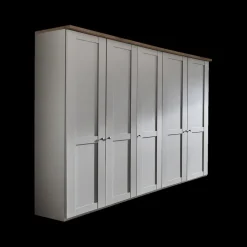 Kleerkast NAVAN Kiezelgrijs/Noors Eiken Decor B250