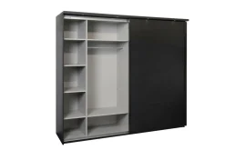 Kleerkast WATFORD Nox Zwart B245