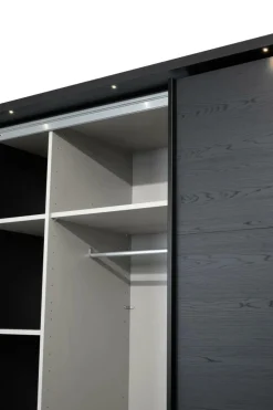 Kleerkast WATFORD Nox Zwart B245