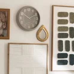 Klok ALIZE Ø30 Taupe