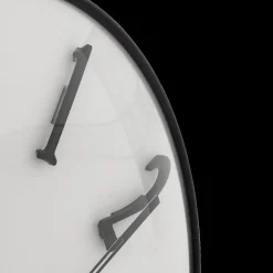 Klok ELROI Ø35 Reliëf Wit/Zwart