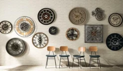 Klok RUDRA Rnd. Zwart