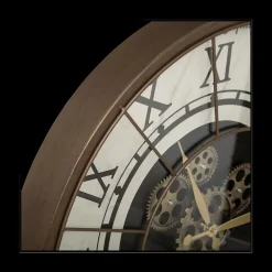 Klok STELLAR Met. Bruin/Nat.