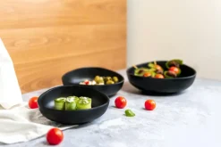 Kom BLACKSTONE 20.8 Melamine Zwart