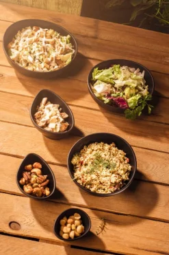 Kom BLACKSTONE 20.8 Melamine Zwart