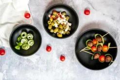 Kom BLACKSTONE 16 Melamine Zwart