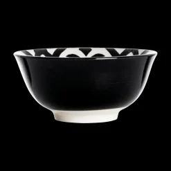 Kom PETISSO Ø15.7 Tile Zwart/Wit