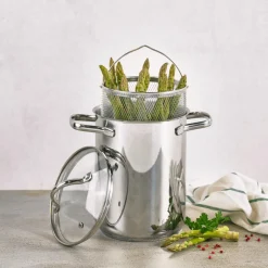 Kookpot DAILY Asperge Ø16 RVS M/Deksel