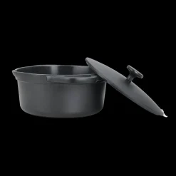 Kookpot ZANDER Ø20 met Deksel Zwart