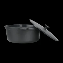 Kookpot ZANDER Ø28 met Deksel Zwart