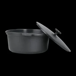 Kookpot ZANDER Ø24 met Deksel Zwart