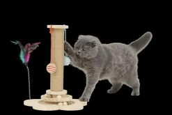 Krabpaal FRUMMEL Jute/Hout