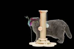 Krabpaal FRUMMEL Jute/Hout