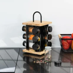 Kruidenrek ARES 12Del. Draai Bamboe