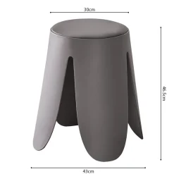 Krukje IDOLA H46,5 Grijs