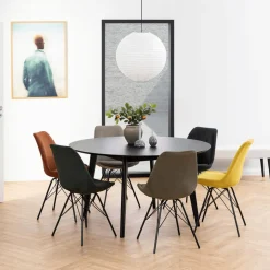 Kuipstoel KORDELIO Wind fabric anthracite 40