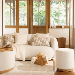 Kussen FOLZEO Rechthoek Beige