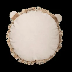 Kussen LEO Rnd Beige/Bruin